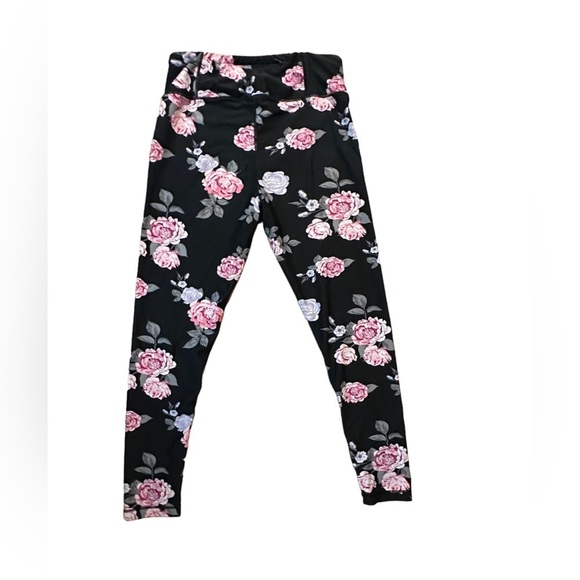 Women’s Floral Full Length Legging - Picture 6 of 8